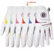 Luva Footjoy WeatherSof Fashion Laranja Ladies