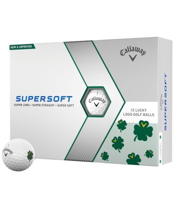 Bolas Callaway Supersoft Branca Lucky c/12