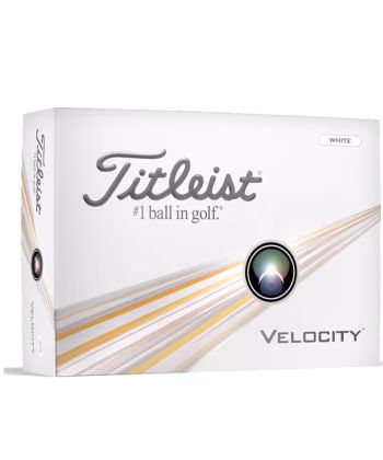 Bolas Titleist Velocity Branca c/12