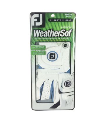 Luva Footjoy WeatherSof Fashion Azul Ladies