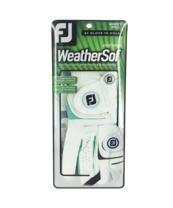 Luva Footjoy WeatherSof Fashion Verde Ladies