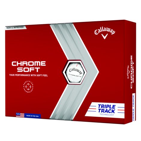 Bolas Callaway Chrome Soft Triple Track c/12