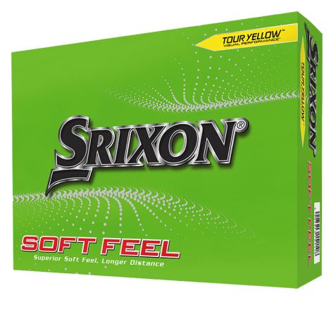 Bolas Srixon Soft Feel Tour Yellow c/12