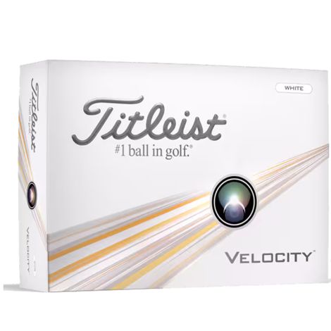 Bolas Titleist Velocity Branca c/12