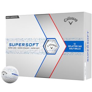 Bolas Callaway Supersoft Splatter Blue c/12